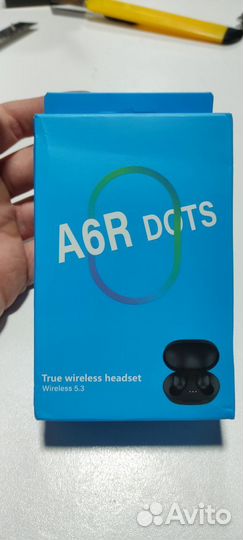 Наушники беспроводные A6r dots