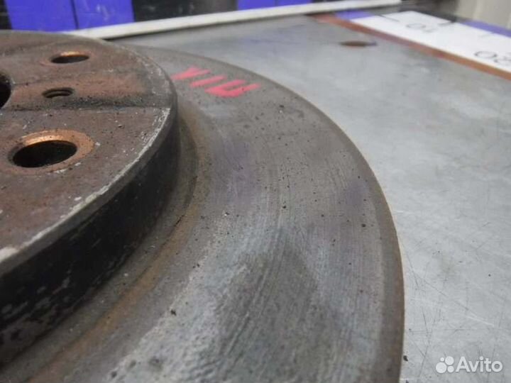 Диск тормозной передний левый Mitsubishi Pajero