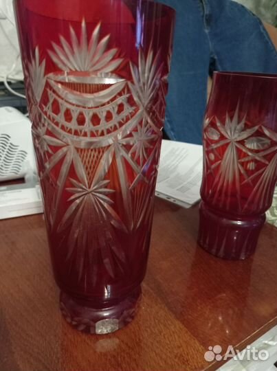 Ваза для цветов стекло