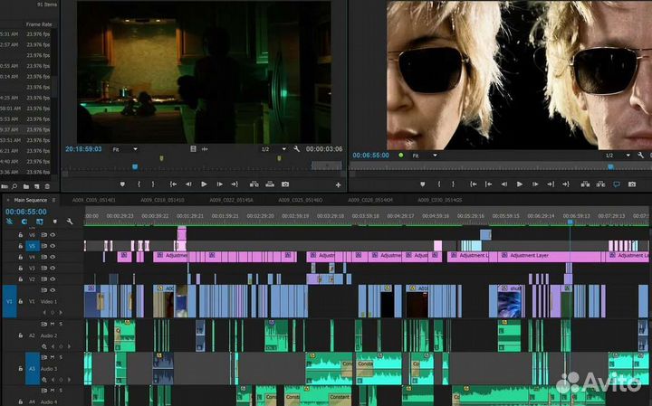 Монтаж видеороликов, видео-монтаж, дизайн
