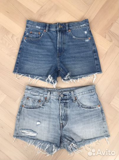 Шорты Zara Levi's