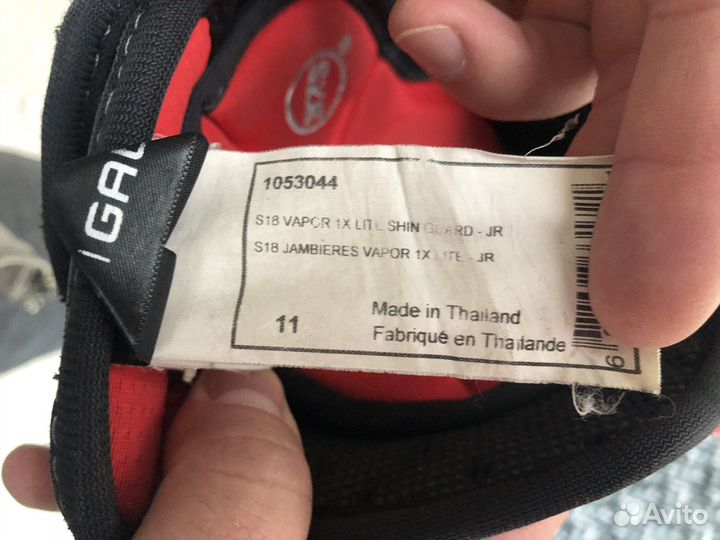 Щитки хоккейные bauer vapor