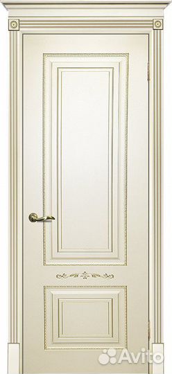 Межкомнатная дверь эмаль Текона смальта 04, глухая