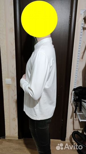 Рубашка белая трикотаж (китай)