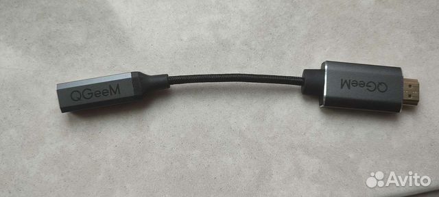 Адаптер с hdmi на miniDisplayPort