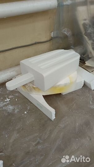 Объемные модели из пенополистирола