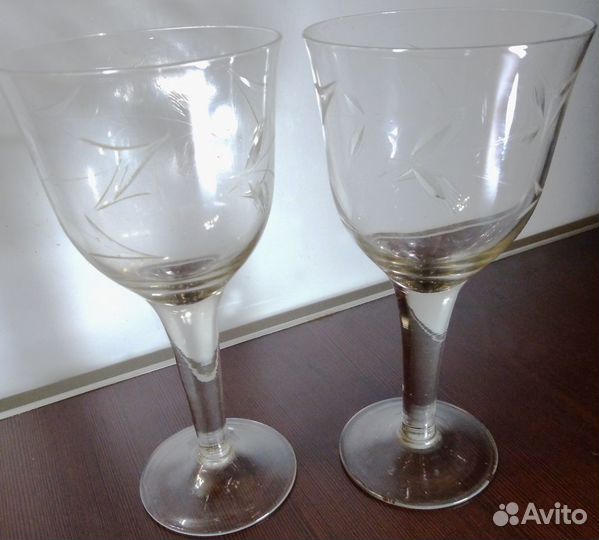 Графин. Штоф. Вазы. Бокалы - Стекло СССР 50-е годы