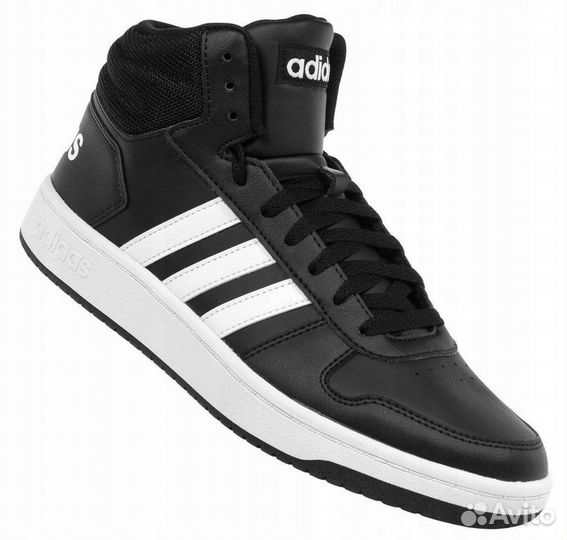 Мужские кеды Adidas hoops 2.0 MID FY8618