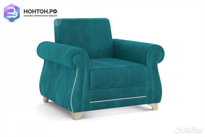 Кресло Порто зеленое