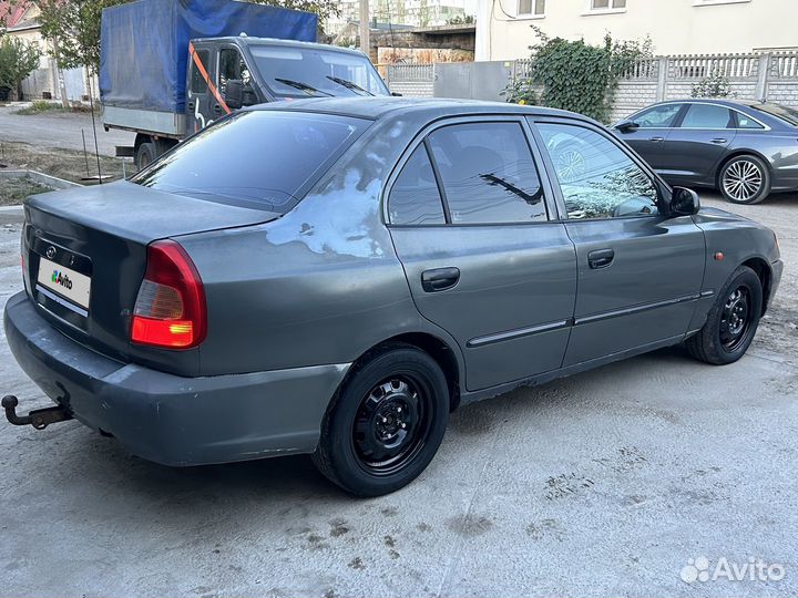 Hyundai Accent 1.5 МТ, 2003, 255 000 км