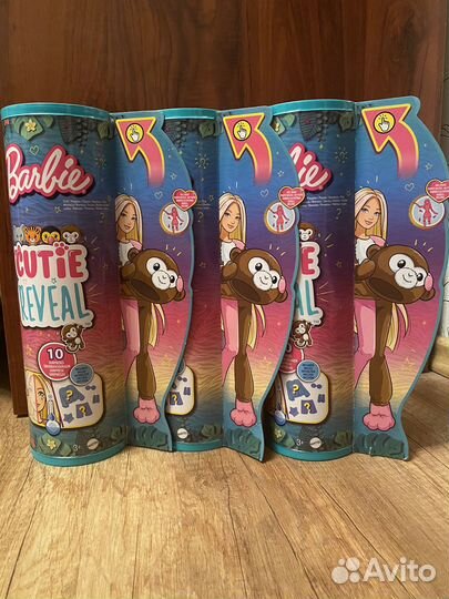 Кукла Милашка-проявляшка Barbie Cutie Reveal