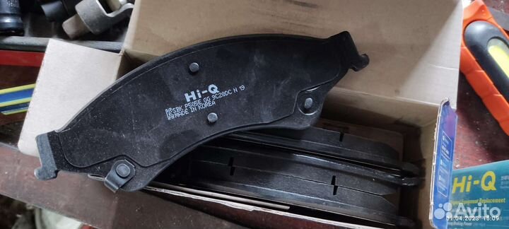 Тормозные колодки ford ranger T6