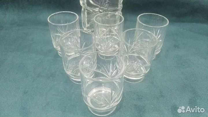 Графин с рюмками СССР