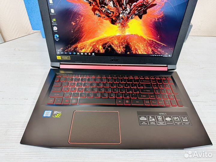 Игровой Acer Nitro 5 GTX 1050 ti 4gb