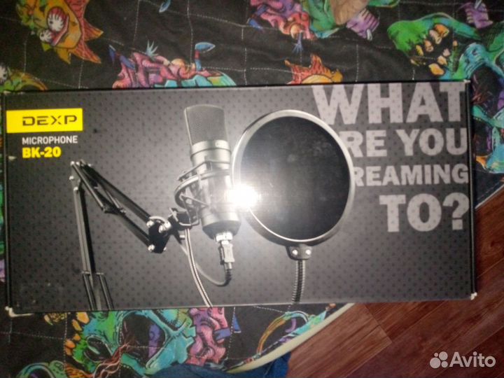 Микрофон для компьютера студийный