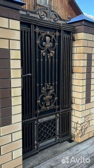 Кованый забор