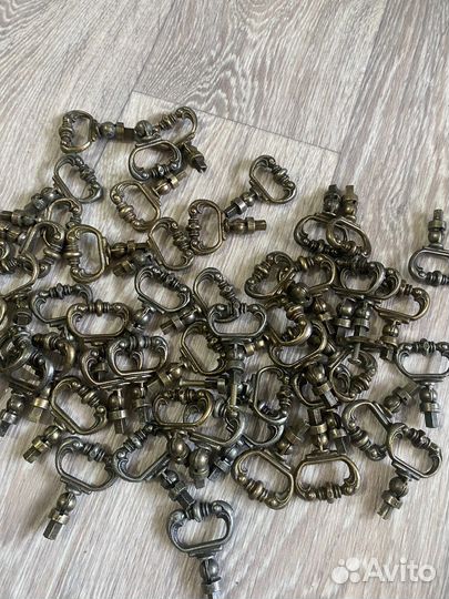 Советские мебельные ручки (медь)