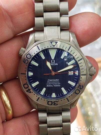 Часы omega seamaster 300 titanium