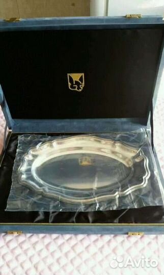 Посеребрянные подносы фирма алжирские B.C.R