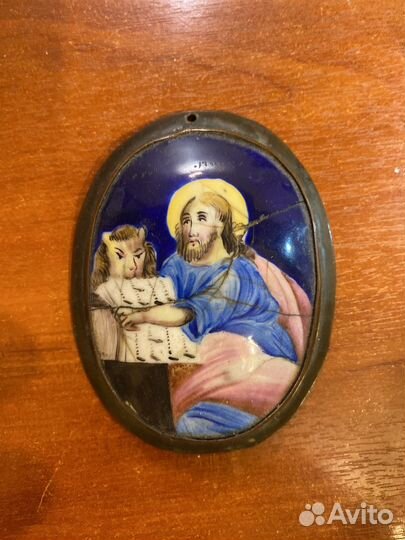 Финифть старой работы