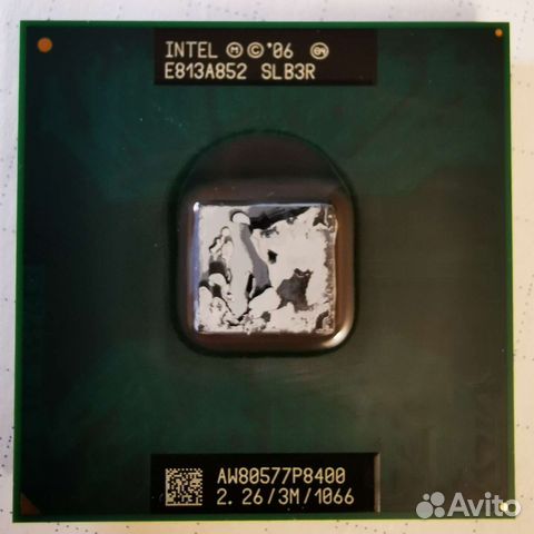Процессор intel core 2 duo P8400, 2,26 GHz