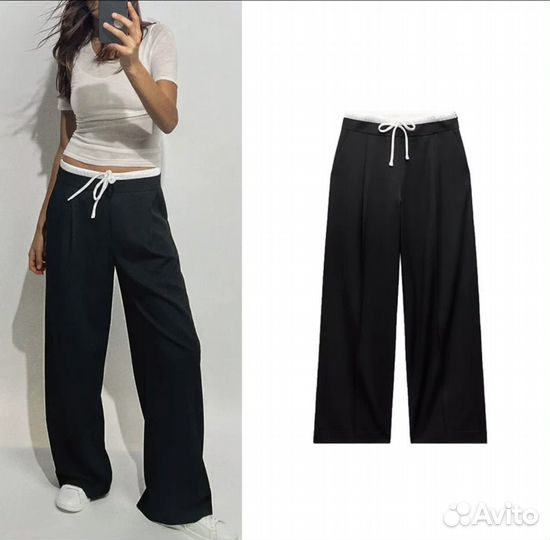 Брюки женские zara размер L