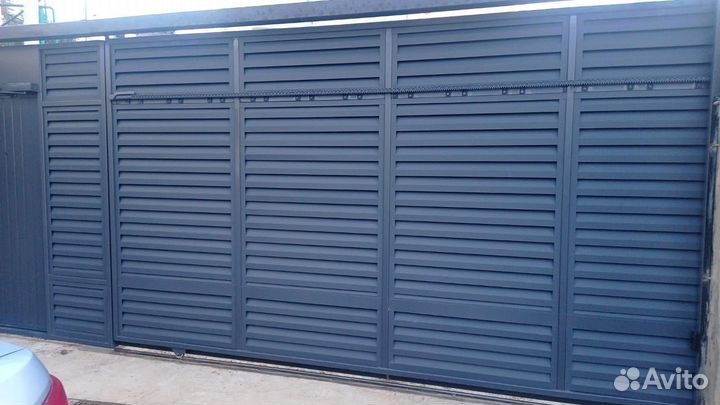 Забор жалюзи