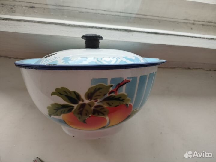 Ретро эмалированная посуда Китай 50-60-х год