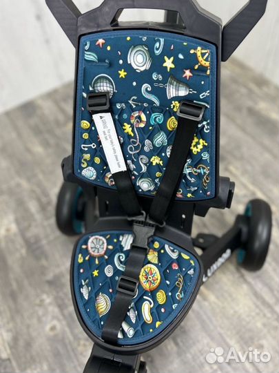 Трехколесный велосипед каталка luxmom