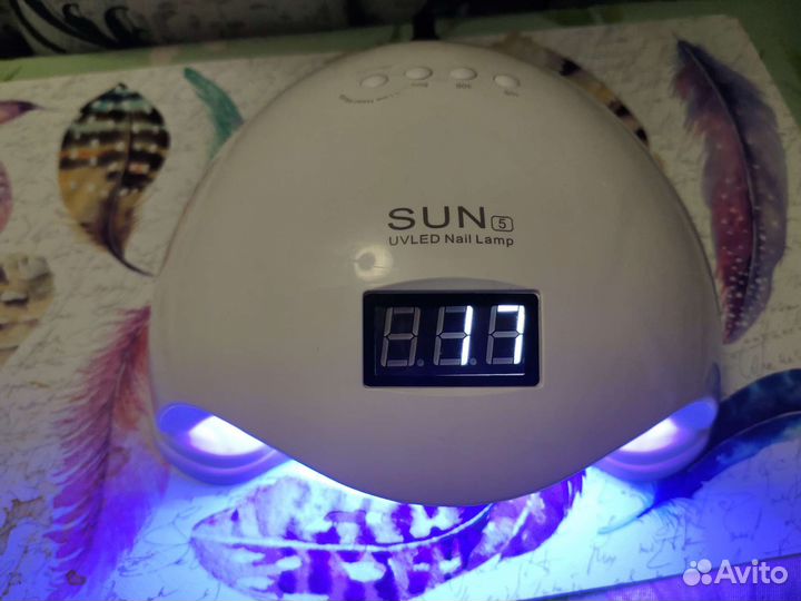 Лампа для маникюра LED-UV,Sun5,48вт