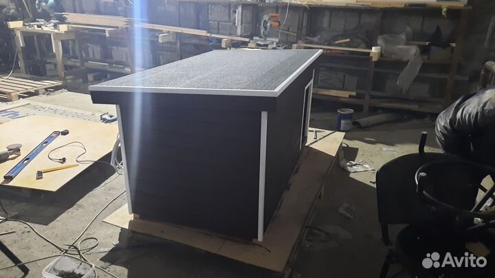 Будка для собаки утепленная с теплыми полами