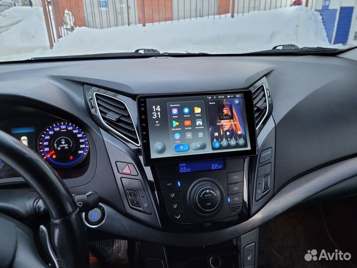 Android магнитола 9 дюймов Hyundai I40, есть Teyes