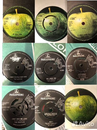 THE beatles Singles 7’’