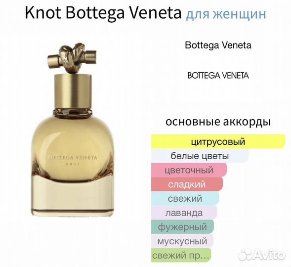 Распив 5 мл Knot Bottega Veneta