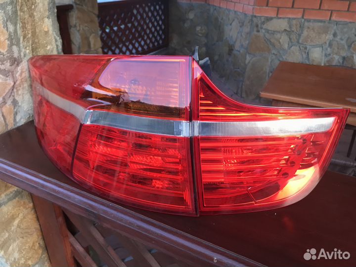 Bmw x6 e71 комплект фонарей