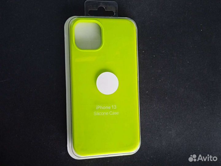 Чехол на iPhone 13/13 Pro салатовый