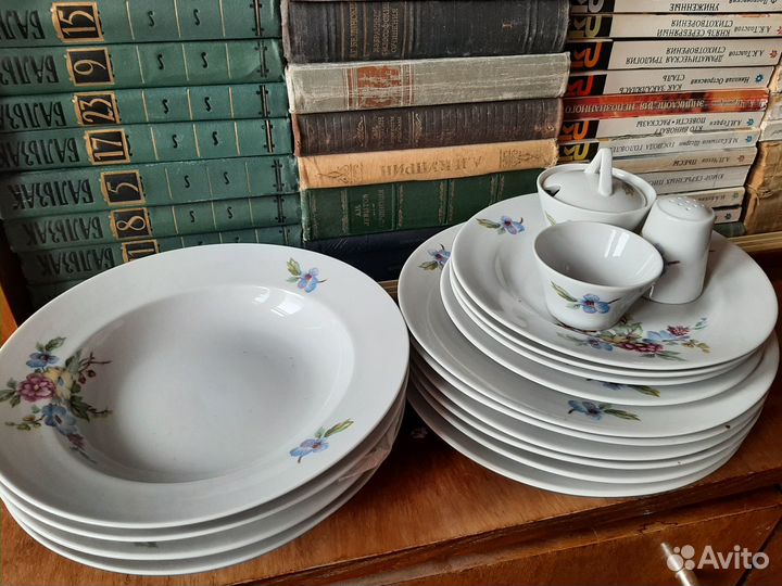 Тарелки дулево СССР