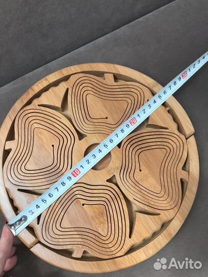 Менажница из дерева Полезная вещь в хозяйстве