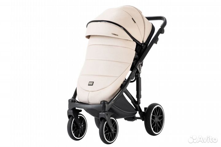 Модульная премиум коляска Luxmom F2 3в1 экокожа