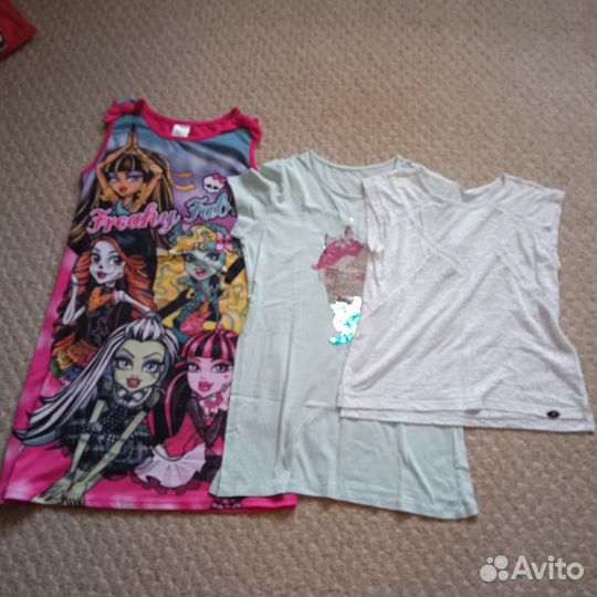 Вещи пакетом из 18 штук для девочки рост 146 152