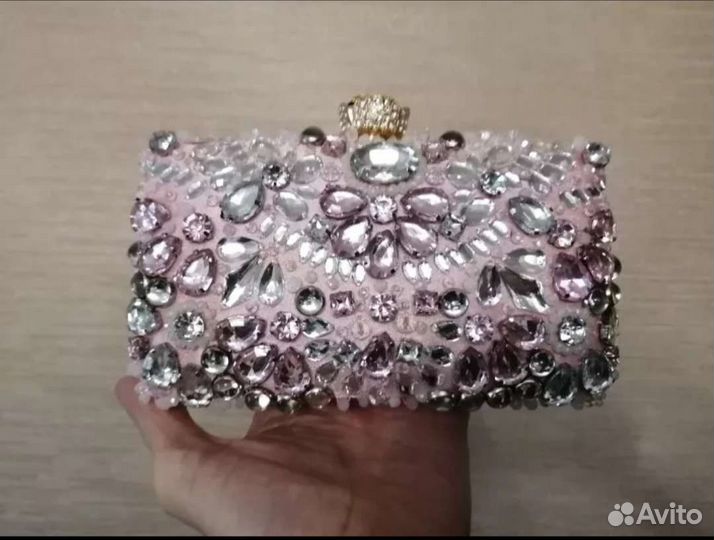 Клатч, сумочка стразы