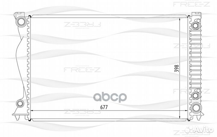 Радиатор KK0102 free-Z