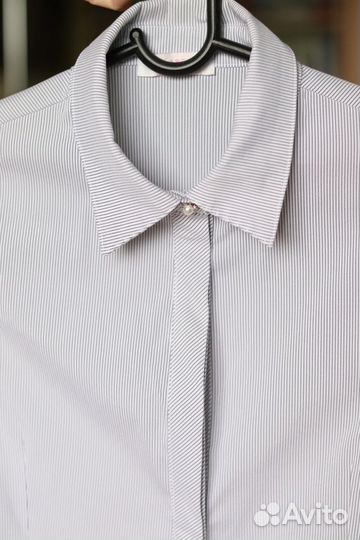 Школьная рубашка для девочки 152 см.Хлопок