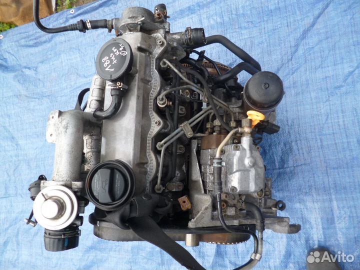 Двигатель 1,9 TDI AGR ALH AHF ASV golf octavia