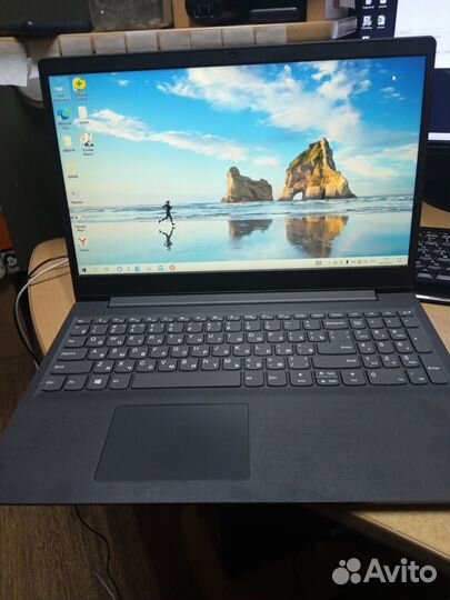 Ноутбук Lenovo V15 ADA серый c зарядкой