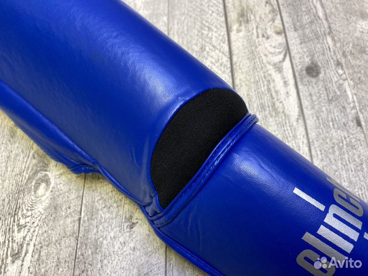 Защита голени и стопы Clinch Shin Instep Kick син