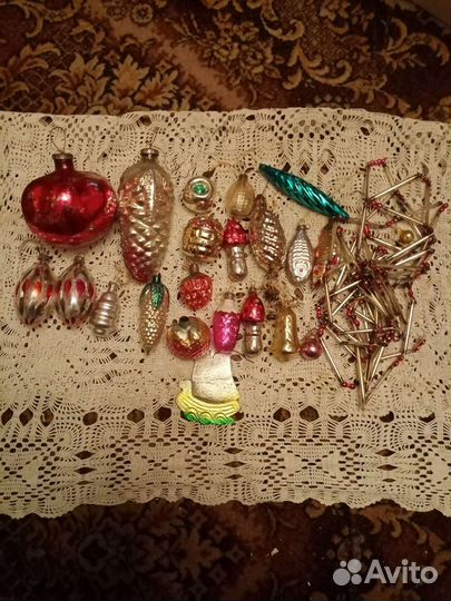 Елочные игрушки СССР. Дед мороз