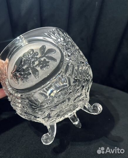Салатник хрустальный