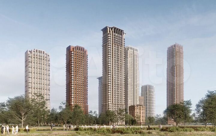 2-к. квартира, 58,3 м², 9/27 эт.