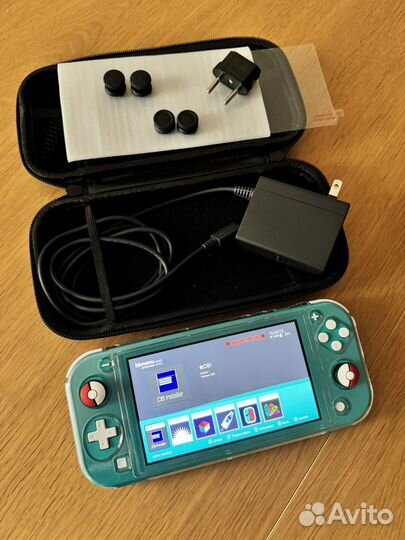 Nintendo switch lite прошитая 128gb